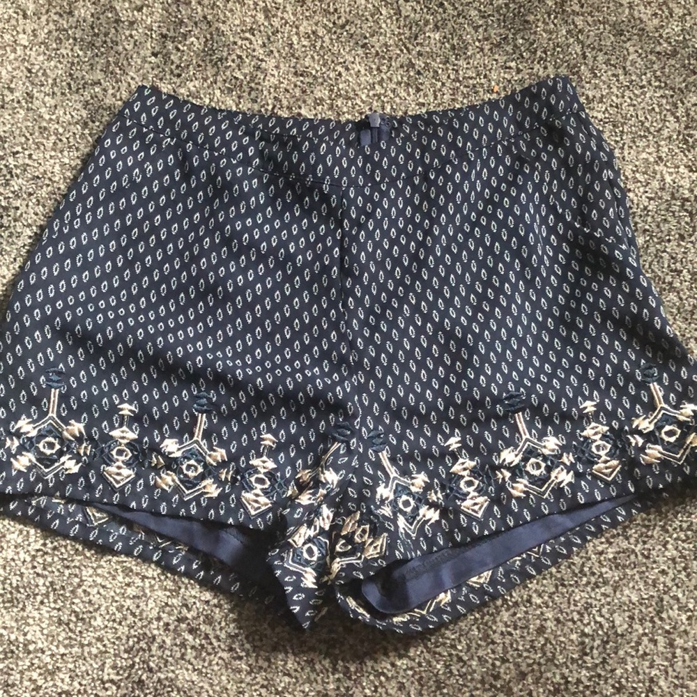 High waisted shorts